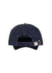 Navy blue baseball cap with embroidery CZALT-0006-17(W23)-02