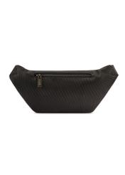 Men's black nylon waist bag TORMN-0407-99(W26)