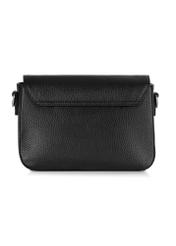 Black leather women's messenger bag TORES-0965A-99(Z24)-05