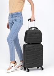 Small suitcase on wheels WALAB-0040-99-19(W24)-02