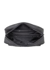 Black large men's cosmetic bag TORMN-0367-99(Z25), product view inside on white background.