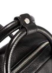 Women's leather backpack TORES-1146A-99(Z25) - close-up of the detail on a white background.