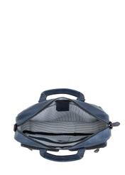 Men's navy blue leather bag TORMS-0046N-69(Z24)-04