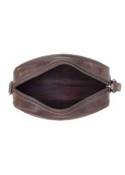 Brown men's bag TORMS-0461-1H(Z26), product view from the inside on a white background.
