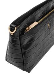 Women's leather messenger bag TORES-0940E-99(Z25), close-up detail on white background.