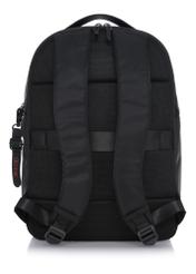 Men's two-compartment black backpack TORMN-0311-99(W24)-05