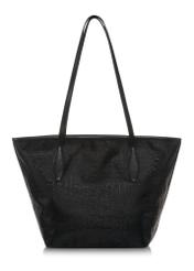 Women's shopper bag with monogram TOREN-0242-99(W23)-04