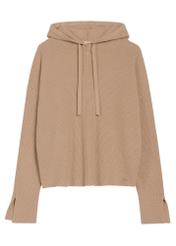 Women's camel hoodie BLZDT-0116-24(Z25)
