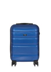 Small suitcase on wheels WALPC-0012-7C-19(W26), front view of the product on a white background.