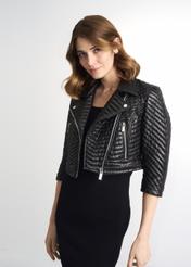 Women's Short Leather Ramones KURDS-0317-1220(W22)-02