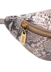 Women's leather waist bag TORES-1166-86(Z25), close-up of the product detail on a white background.