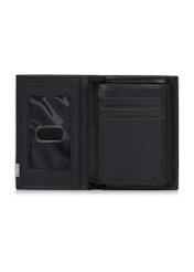 Black leather men's wallet PORMS-0145-99(Z23)-04