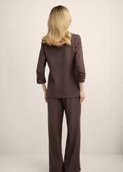 Women's brown jacket ZAKDT-0043-1I(Z26)