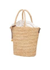 Women's straw shopper bag TOREC-0939-1E(W26), diagonal product view on a white background.