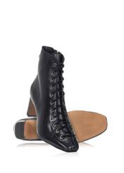 Women's leather boots on a post BUTYD-0809A-99(Z23)-02