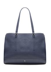Large navy blue women's bag TOREC-1064-69(Z25), front product view on white background.
