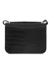 Black small women's croco bag TOREC-1009-97(W25)-04