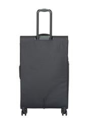 Set of 19"/24"/28" trolley suitcases WALNY-0048-99(W26), back view of the product on a white background.
