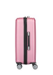 Set of hard suitcases on wheels 19"/24"/29" WALAB-0053-5C(W26), side view of the product on a white background.