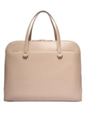 Beige women's bag TOREC-1320-1B(Z26), product view from the back on a white background.