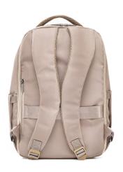 Dark beige airplane backpack PLCMN-0014A-80(Z25)