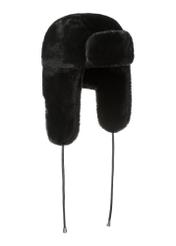 Women's black earflap CZADF-0042-99(Z24)-02