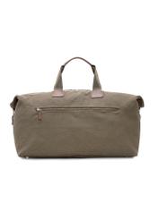 Khaki travel bag TORMN-0372-55(Z25), product view from the back on a white background.