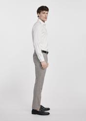 Beige men's suit pants SPOMT-0098-81(W25)-02