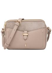 Light beige small women's handbag TOREC-0830B-80(Z25), product view from the front on a white background.