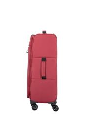 Set of 19"/24"/28" trolley cases WALNY-0045-4B(W26), side view of the product on a white background.