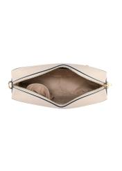 Women's cream handbag TOREC-0003F-12(W24)-04