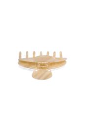 Cream hair clip SPIDB-0001-0C(Z26) – top view of the product on a white background.