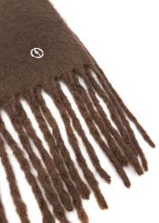 Brown women's winter scarf SZADT-0186-82(Z24)-03