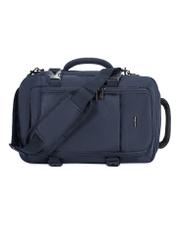 Navy blue airplane backpack PLCMN-0017-69(Z25), side view of the product on a white background.