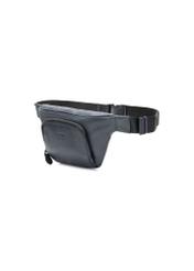 Men's navy blue leather zippered kidney TORMS-0280A-69(W24)