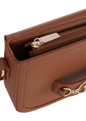 Small postbag in cognac color TOREC-0896-87(W24)-06