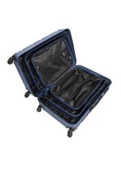Set of 19'/24'/28' trolley suitcases WALAB-0077-7D(W26), product view inside on white background.