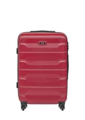 Medium suitcase on wheels WALAB-0067-4D-24(W26), front product view on white background.