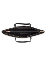 Large leather women's shopper handbag TORES-1258-99(W26) - product view from above, on a white background.