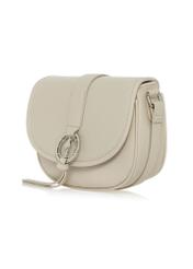 Cream women's handbag made of imitation leather TOREC-0756B-12(W25)-02