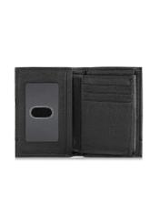 Men's leather wallet with stitching PORMS-0022-99(Z24)-05