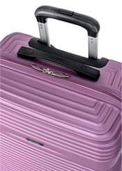 Set of 19''/24''/28'' trolley suitcases WALAB-0040-5B(W26), view of the product handle on a white background.