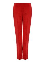 Red elegant women's trousers SPODT-0101-42(Z24)