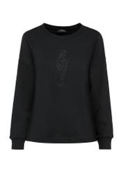 Women's sweatshirt with embroidered logo BLZDT-0095-99(W24)-03