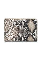 Medium women's leather wallet PORES-0970-86(Z25), back view of the product on a white background.