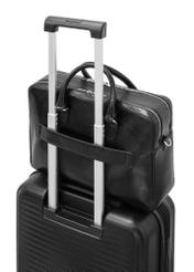 Black leather men's briefcase TORMS-0507-99(W26)
