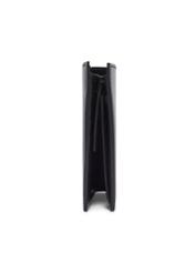 Black men's leather wallet PORMS-0714-99(Z26), side view of the product on a white background.