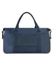 Navy blue travel bag TORMN-0382-69(Z25), product view from the back on a white background.