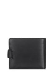 Black leather men's wallet PORMS-0409A-99(Z23)-02