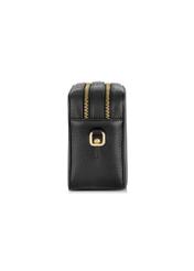 Black leather women's handbag TORES-0732C-99(W25)-03